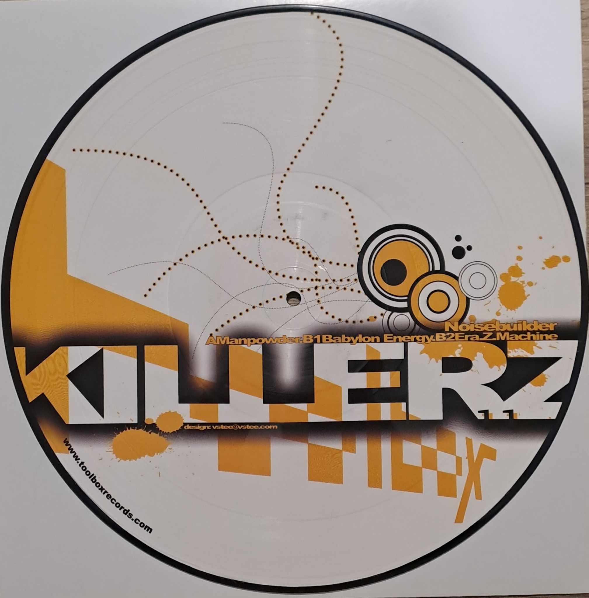Toolbox Killerz 11 (Megalow Recordings 02) - vinyle freetekno